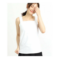 【洗える】ベーシックカラータンクトップ