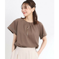 【夏SALE／UVカット／接触冷感／手洗い可】フレアースリーブカットソー