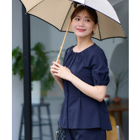 【マシンウォッシュ可／撥水／雨の日OK！】レインシリーズブラウス