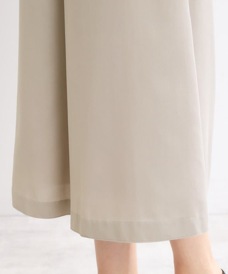 【UVカット/マシンウォッシュ可】フレアスカーチョ25