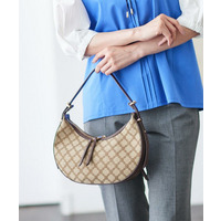 【収納力◎／ショルダー付き】ジャカードワンショルダーバッグ