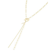 Y字シルエット淡水パールネックレス