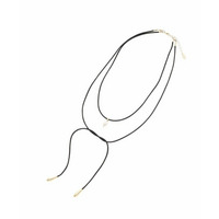 【2WAY】2連サテンコードネックレス