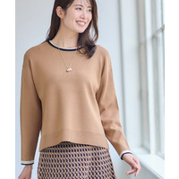 【WEB先行カラーあり／セットアップ可】ゆったりフォルムニット