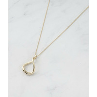 【どんなスタイルにも合わせやすい◎】ねじりデザインメタルネックレス