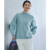 【一枚で着映え◎／ゆったりシルエット】ラメ×スパンコールウール混ニット