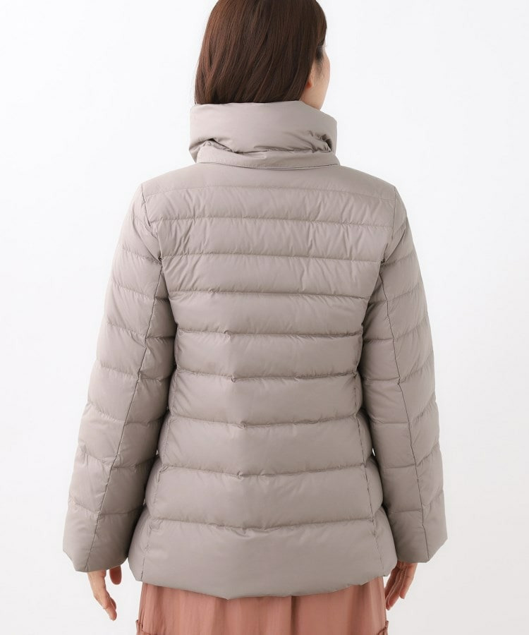 【定番人気/ウエスト調整可】フーデッドミドルダウンコート28