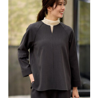 【秋映え／レイヤードスタイル◎／セットアップ可】ラグランスリーブプルオーバー