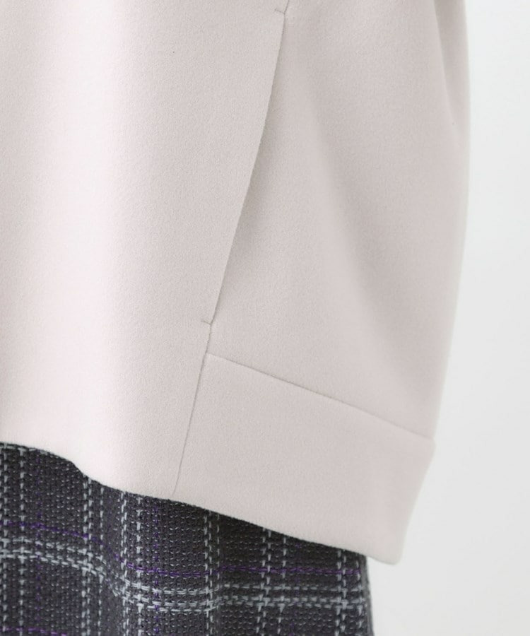 【ゆったりシルエット】ジャージメルトンコクーンジャケット24