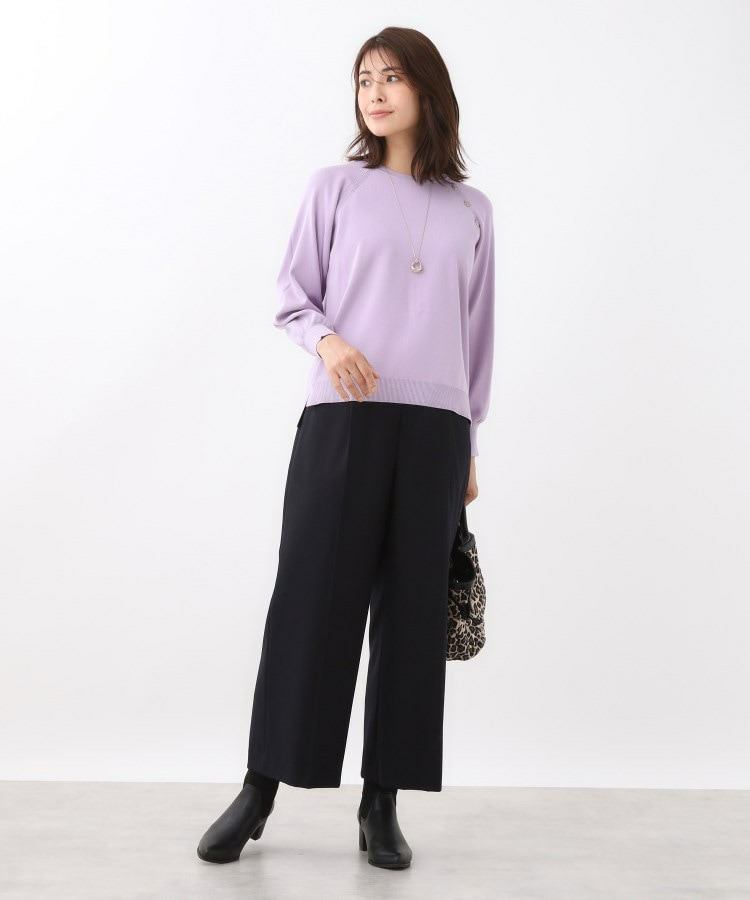 【腰周りすっきり◎】ワイドクロップドパンツ22
