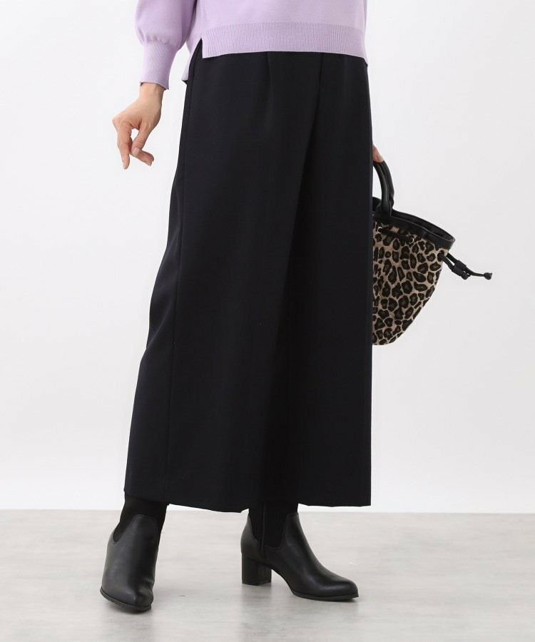 【腰周りすっきり◎】ワイドクロップドパンツ23