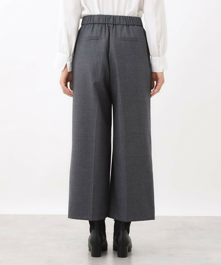 【腰周りすっきり◎】ワイドクロップドパンツ28