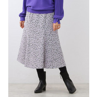 ソフトフレアプリントスカート