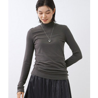 【重ね着に大活躍◎／暖か保湿素材】プチタートルネックニット