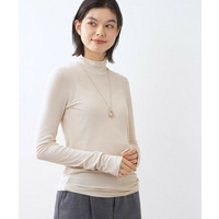 【重ね着に大活躍◎／暖か保湿素材】プチタートルネックニット
