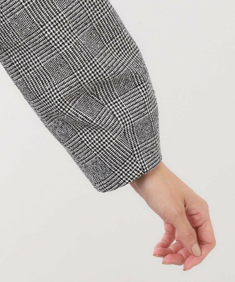 【着映え◎/アームホールゆったり】グレンチェックジャコット21