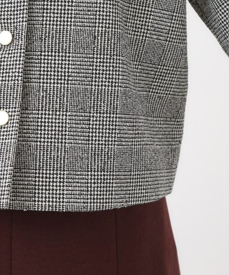 【着映え◎/アームホールゆったり】グレンチェックジャコット22
