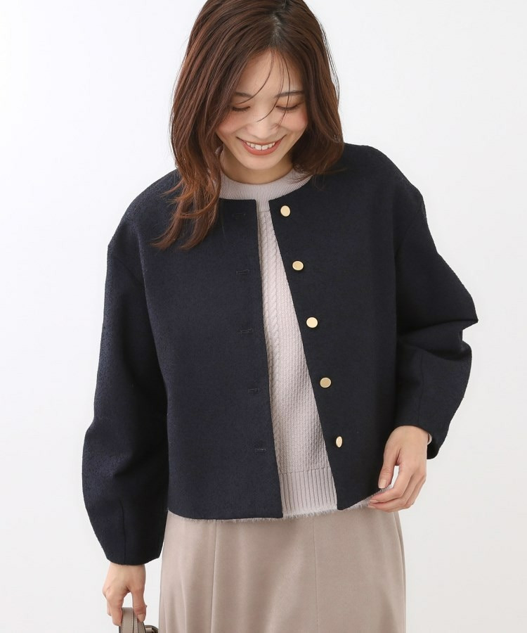 【着映え◎/アームホールゆったり】グレンチェックジャコット4