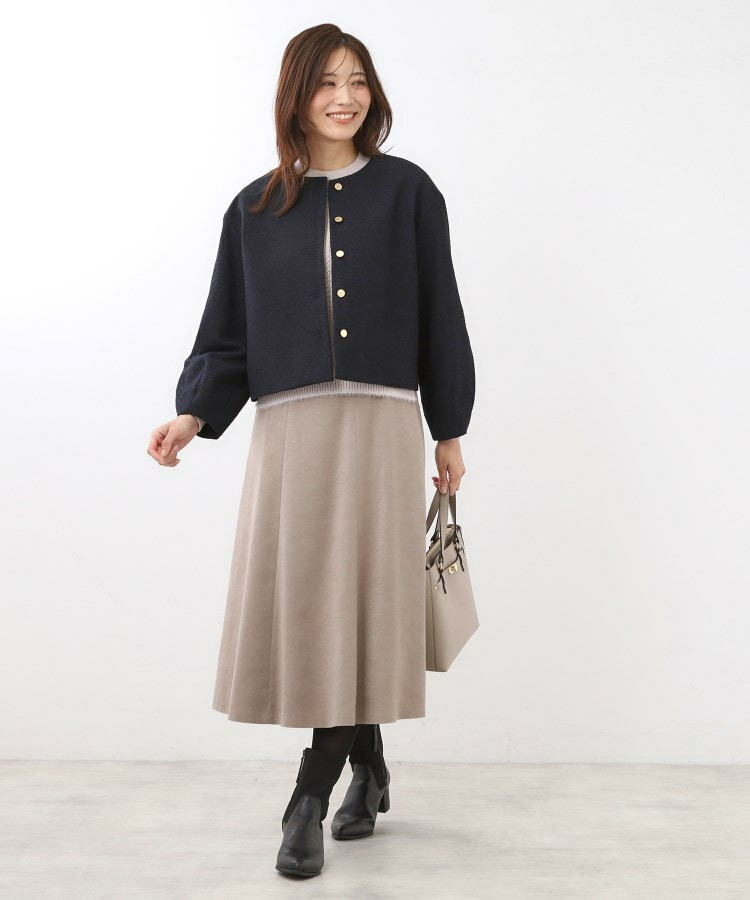 【着映え◎/アームホールゆったり】グレンチェックジャコット5