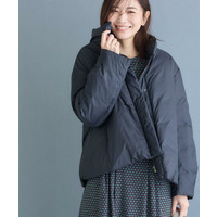 【すっきシルエット】ショート丈ダウンコート