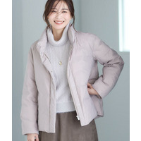 【すっきシルエット】ショート丈ダウンコート