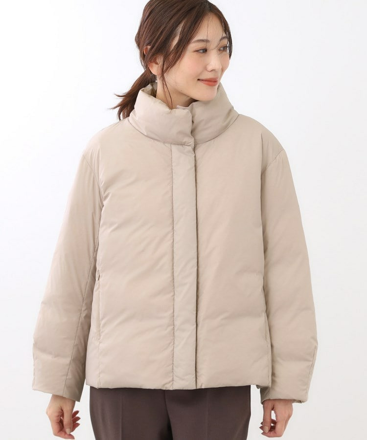 【すっきシルエット】ショート丈ダウンコート18