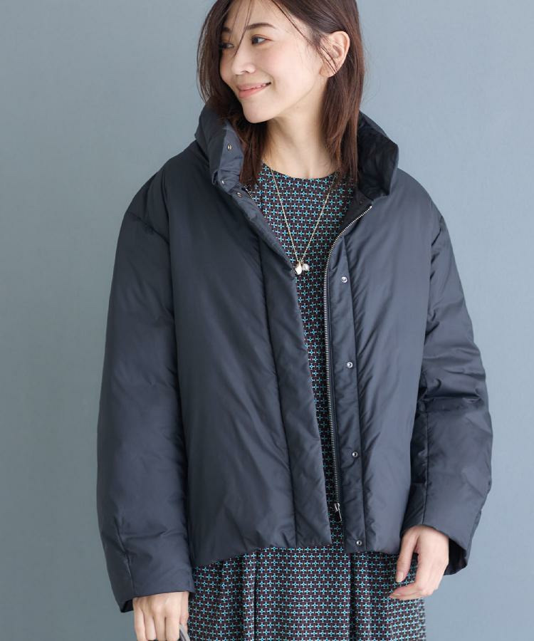 【すっきシルエット】ショート丈ダウンコート3