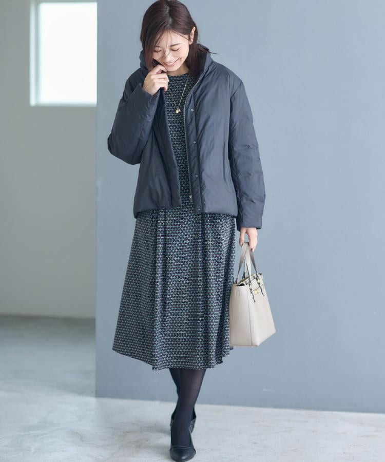 【すっきシルエット】ショート丈ダウンコート5