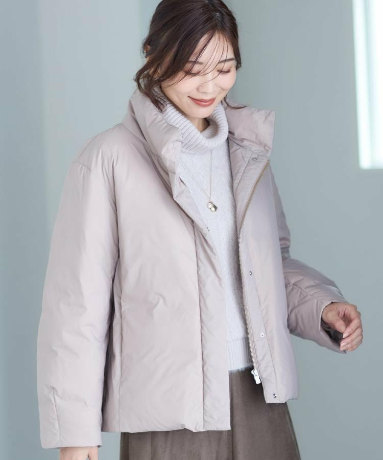 【すっきシルエット】ショート丈ダウンコート6