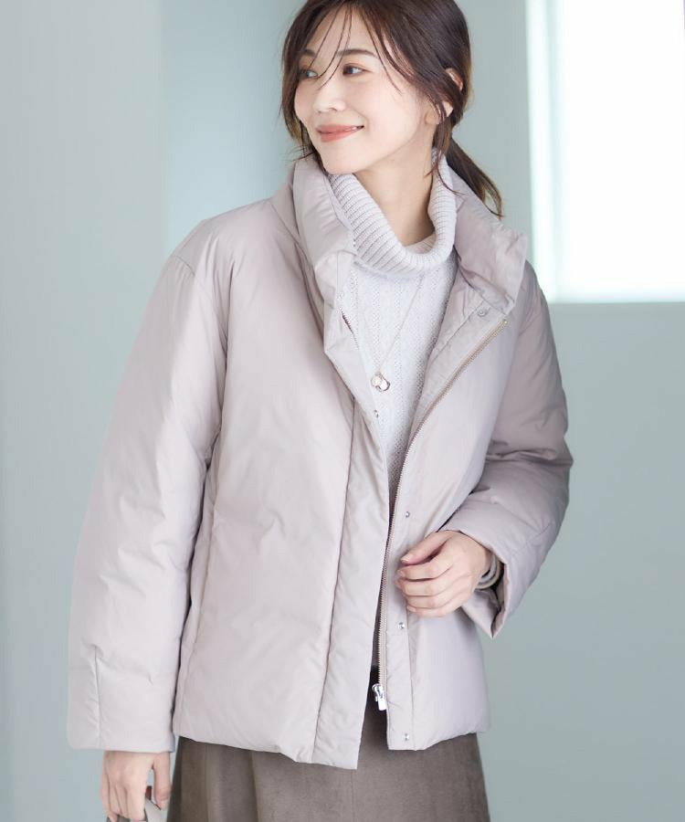 【すっきシルエット】ショート丈ダウンコート7