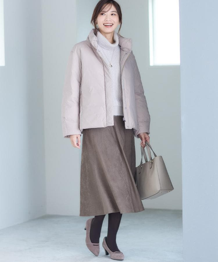【すっきシルエット】ショート丈ダウンコート8