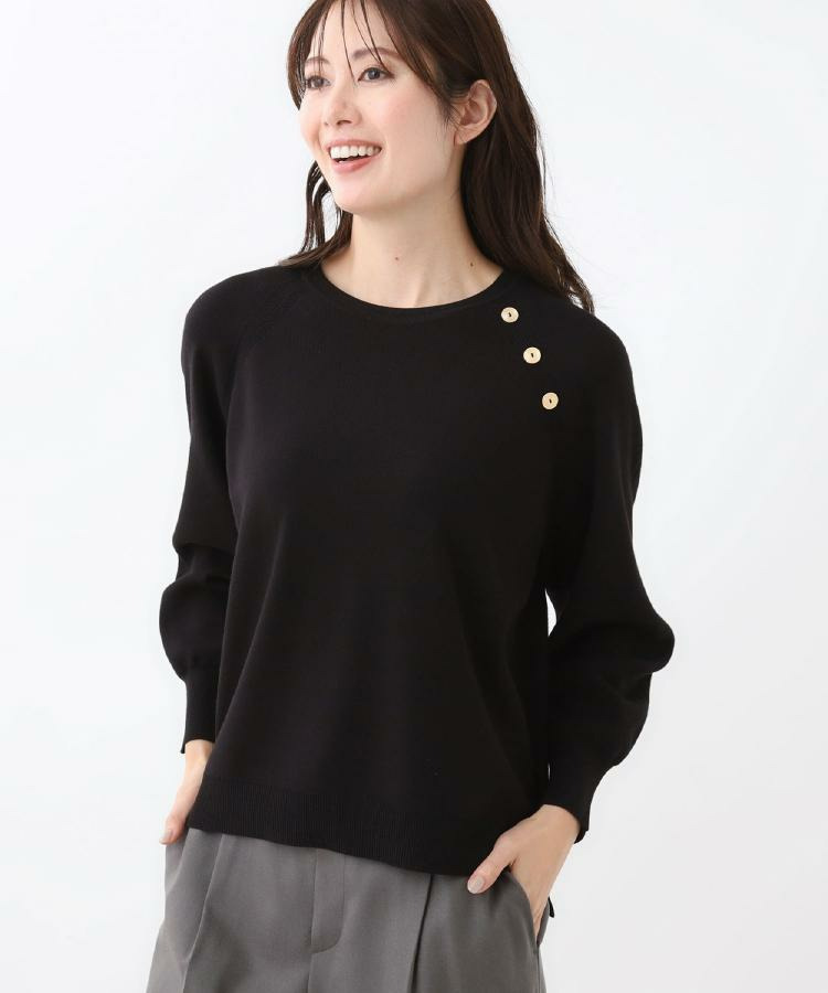 【ゆったり着られる◎】ラグランスリーブニット15