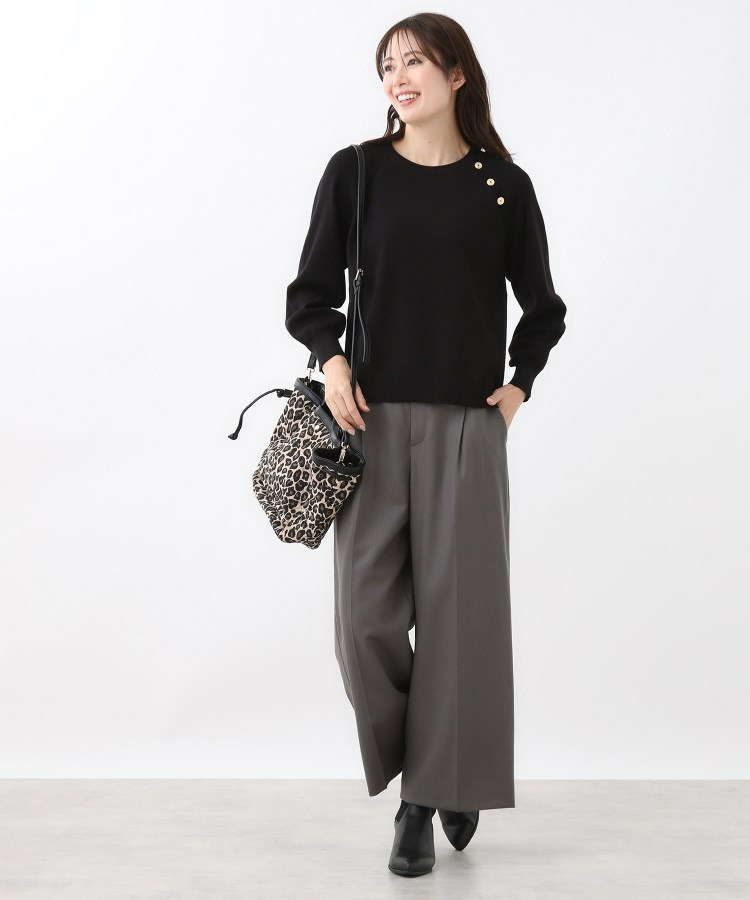 【ゆったり着られる◎】ラグランスリーブニット17