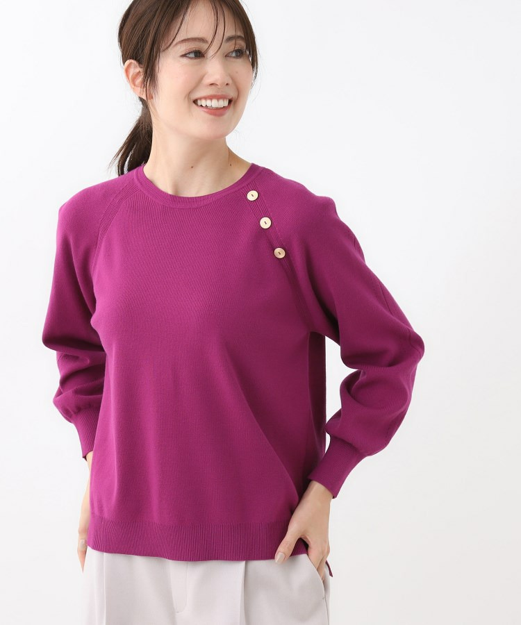 【ゆったり着られる◎】ラグランスリーブニット24