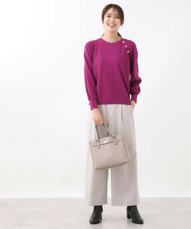 【ゆったり着られる◎】ラグランスリーブニット25
