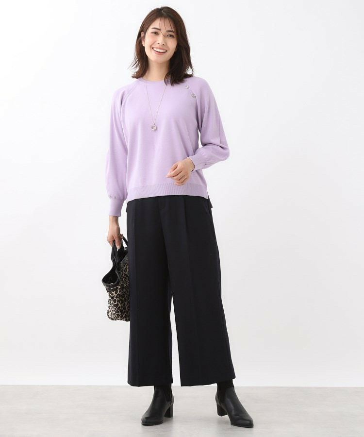 【ゆったり着られる◎】ラグランスリーブニット29