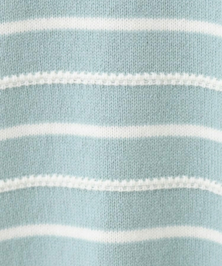 【ゆったり着られる◎】ボートネックボーダーニット26