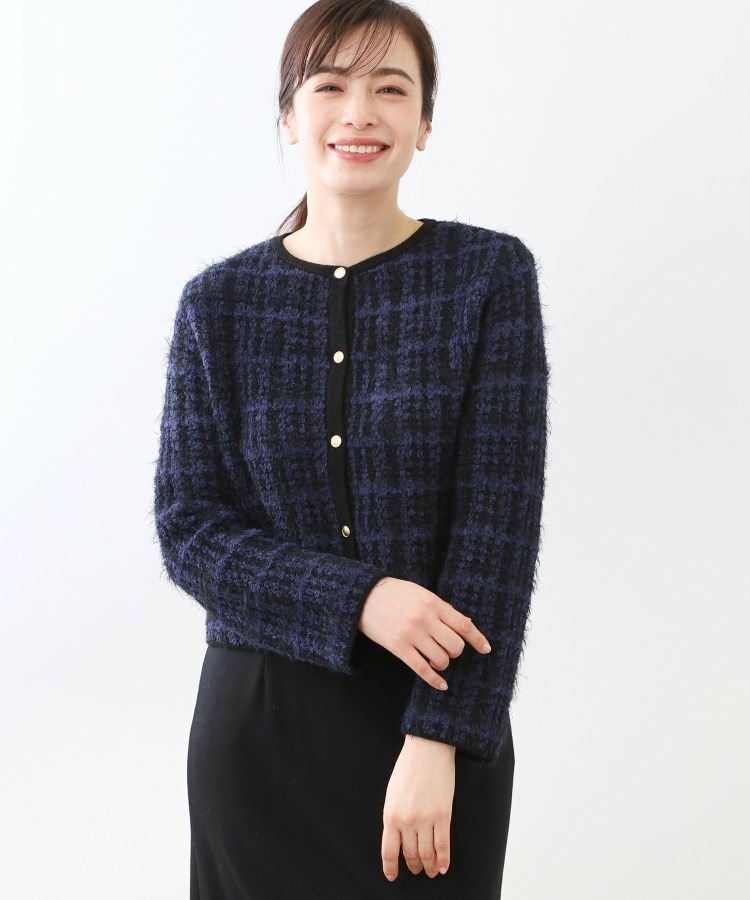 【お食事会やお出かけに◎】ふんわりジャカード編みカーディガン10