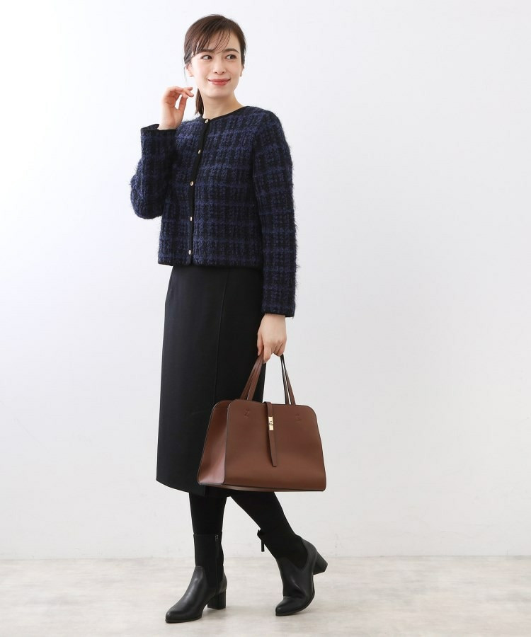 【お食事会やお出かけに◎】ふんわりジャカード編みカーディガン12