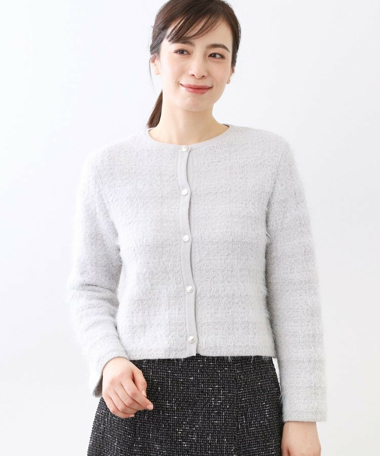 【お食事会やお出かけに◎】ふんわりジャカード編みカーディガン15