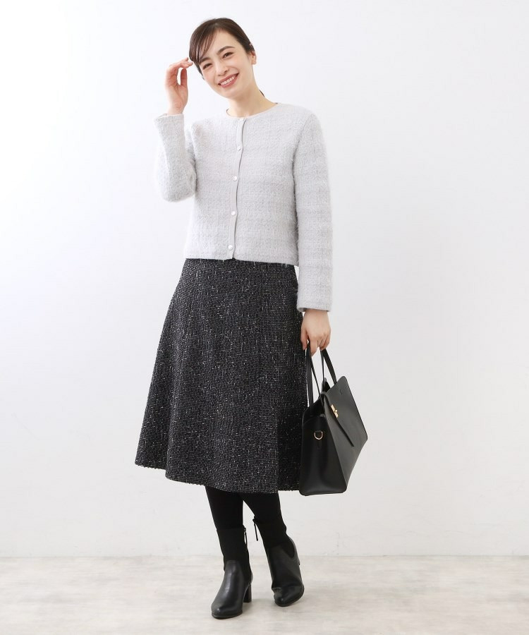 【お食事会やお出かけに◎】ふんわりジャカード編みカーディガン4