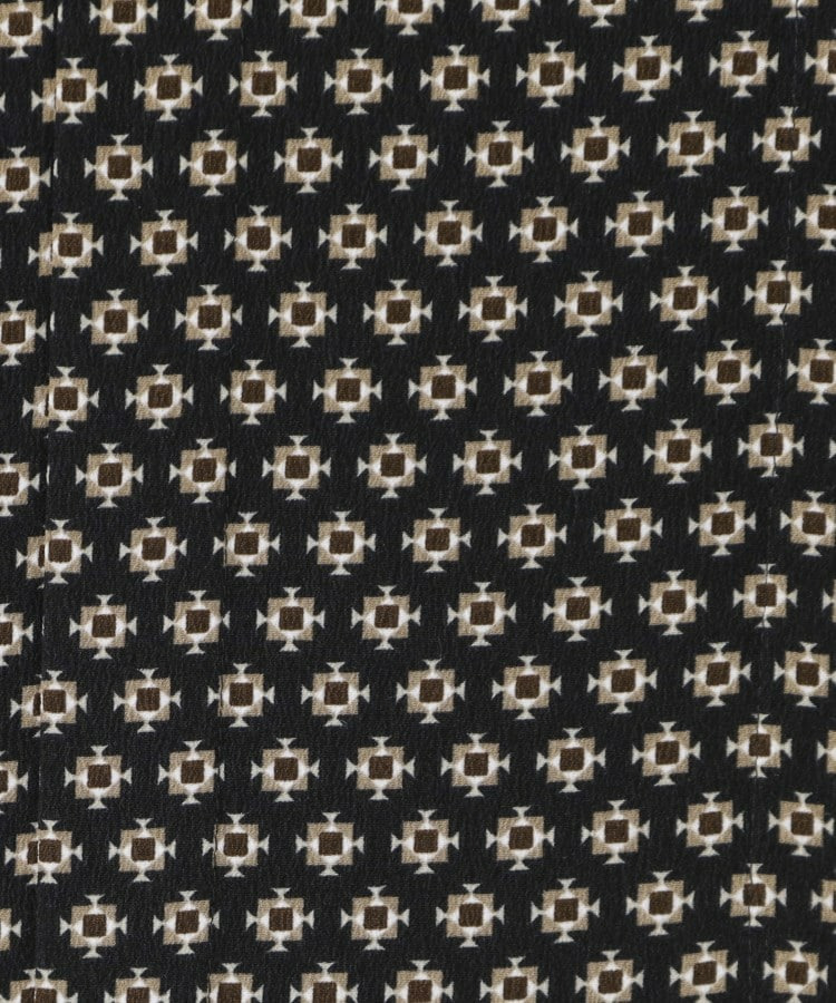 【通勤にもお出かけにも◎】ジオメプリントクラシカルワンピース22