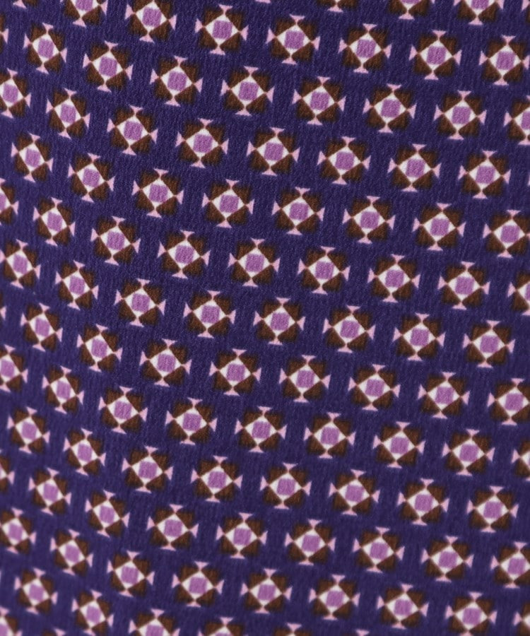 【通勤にもお出かけにも◎】ジオメプリントクラシカルワンピース26