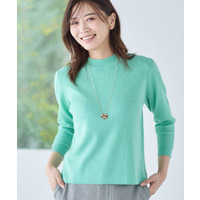 【選べる5色／アンサンブル可】プチハイネックリブニット