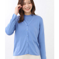 【選べる5色／アンサンブル可】Vネックカーディガン