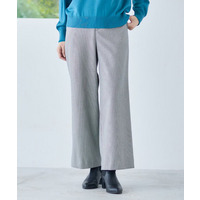 【裏起毛／ゆったりシルエット】ストレートワイドパンツ
