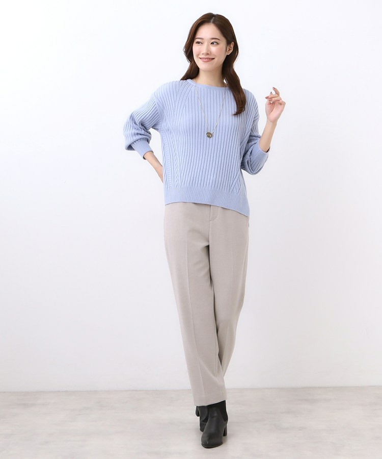 【ゆったり着られる◎】ワイドリブニットプルオーバー12