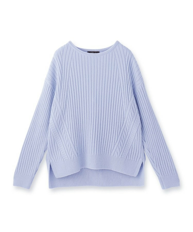 【ゆったり着られる◎】ワイドリブニットプルオーバー14