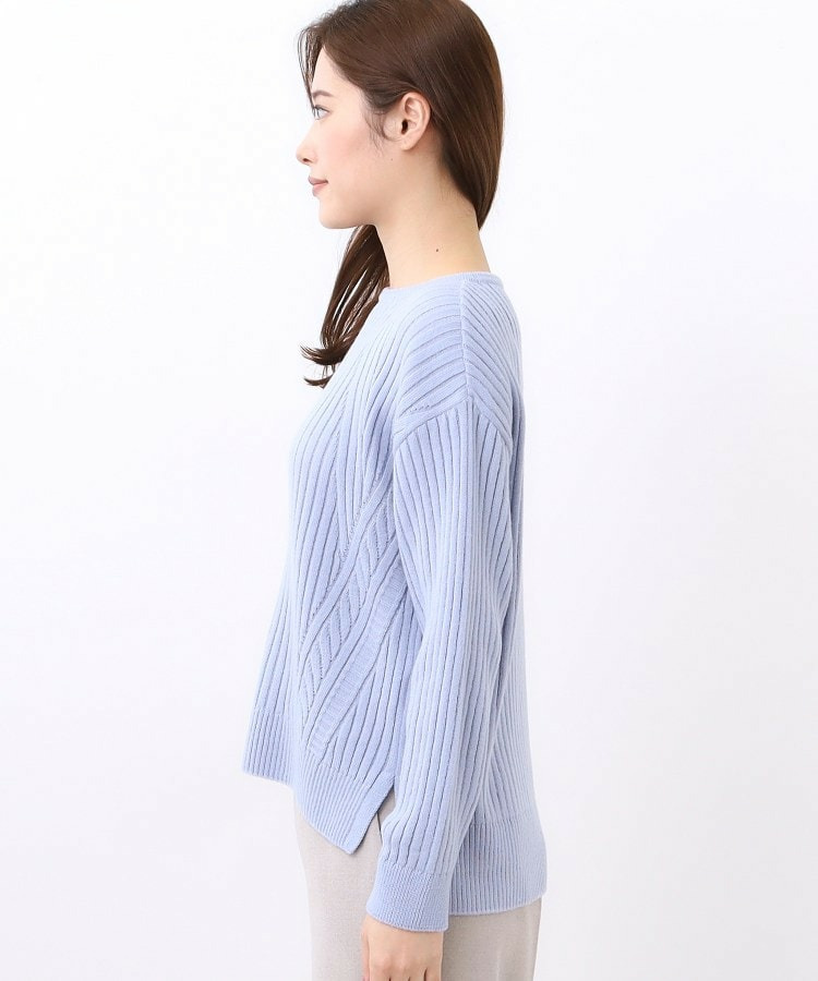 【ゆったり着られる◎】ワイドリブニットプルオーバー16