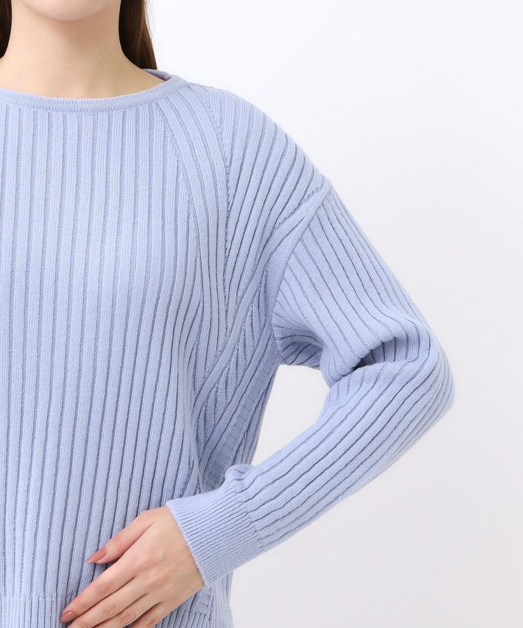 【ゆったり着られる◎】ワイドリブニットプルオーバー19